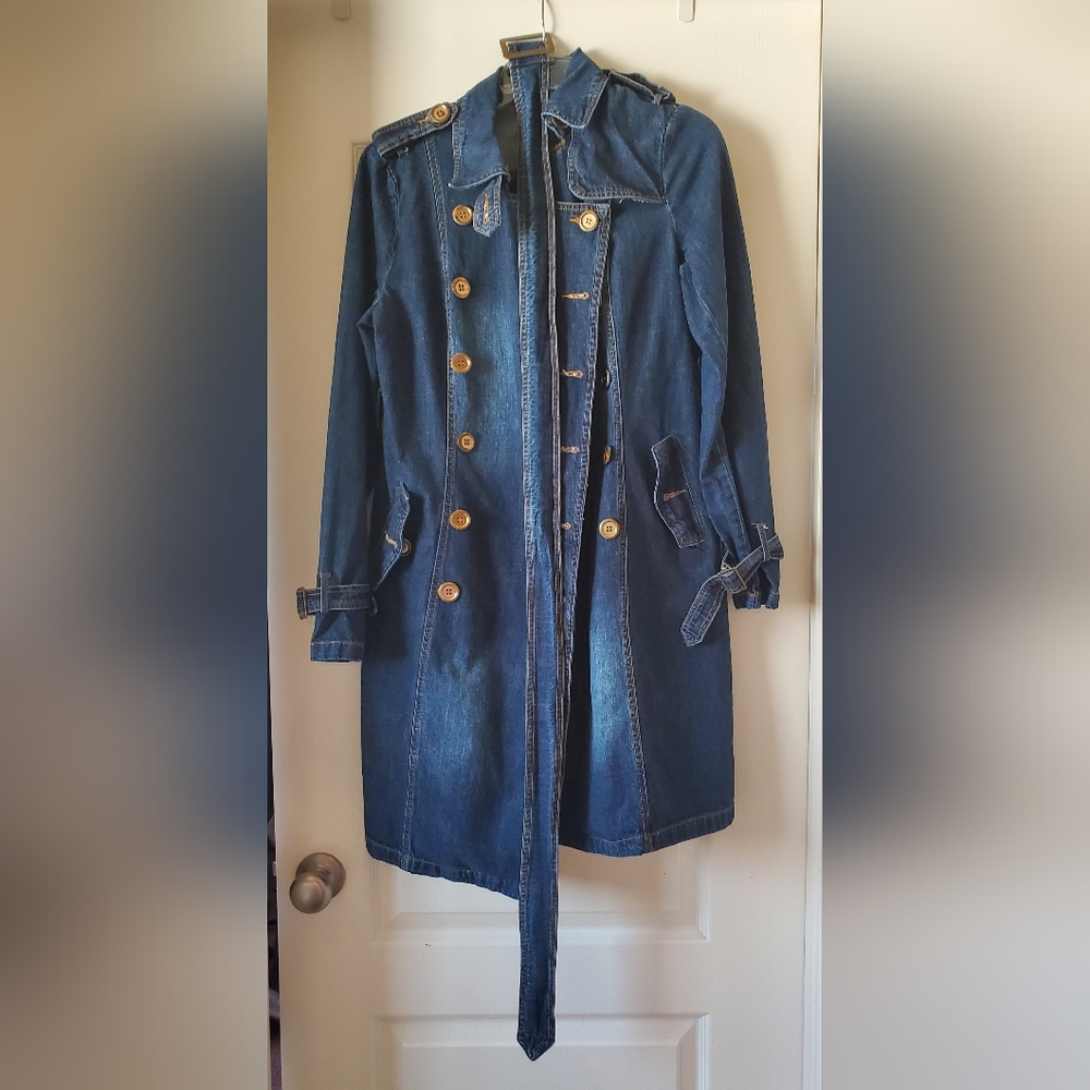 Jean Jacket Trench Coat